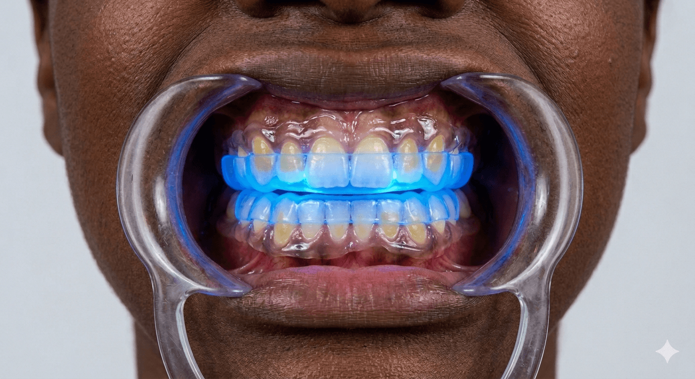 Whitening — In session
